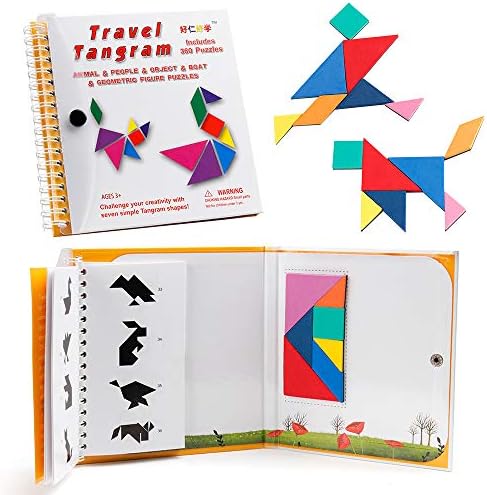 magnetic tangrams travel toy