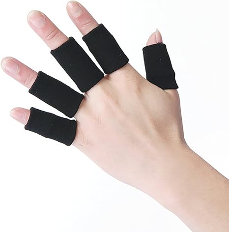 EMVANV Funda protectora de dedo transpirable elástica para dedos ...