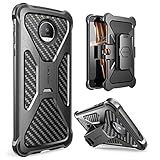 Moto Z Droid Case, i-Blason Transformer [Kickstand] Motorola Moto Z 2016 Release [Not Fit Moto Z Force Droid] [Heavy Duty] [Dual Layer] Combo Holster Cover case with [Locking Belt Swivel Clip] (Black)
