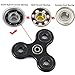 Fidget Toy Spinner, RunRRIn Hand Spinner with Ceramic Bearing Anti- Anxiety,ADD,Adhd and Stress Relief(Black)