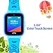 [2020 Updated]4G Kids Smartwatch with GPS Tracker, Touch Screen Boys Girls Watch Phone Waterproof with Remote Monitoring/SOS/Game/Pedometer/FaceTalk/2-way Call, Kids Christmas Birthday Gift Toys(Blue)