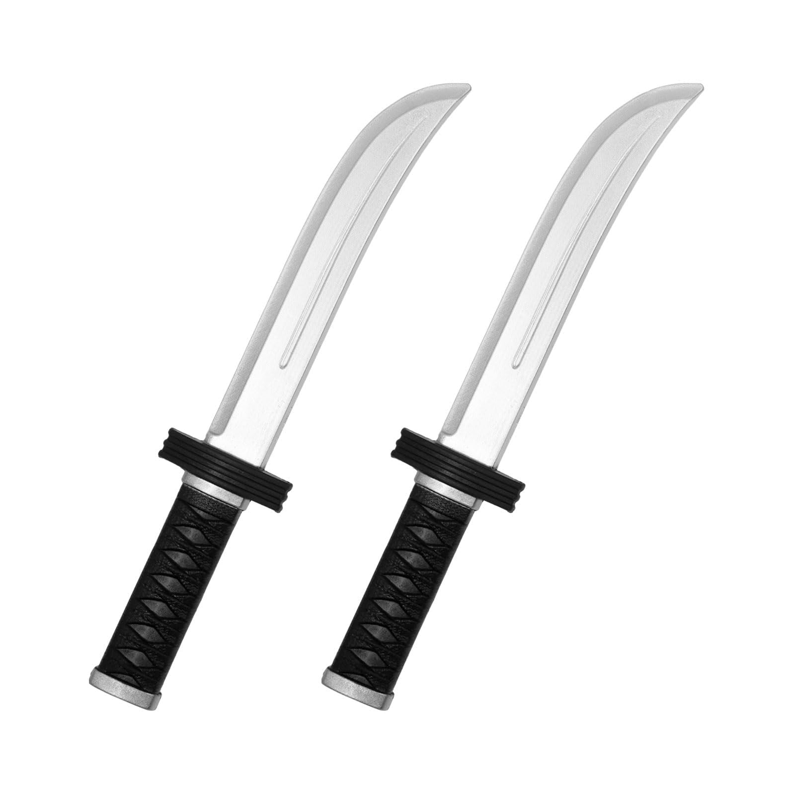 PU Foam Daggers Swords Prop Martial Arts Weapons Sword, 2 Pack Realistic Dagger Knife Toys PU Fake Foam Short Sword Prop Costume Accessory (D) — image 1