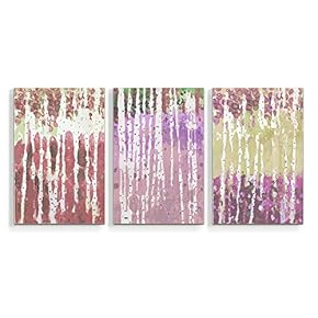 3 Panel Canvas Wall Art Silver Birch Pictures Home Wall Decorations for Bedroom Living Room Paintings Canvas Prints Framed - 16"x24" x 3 Panels
