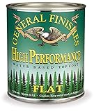 General Finishes Water Based High Performance Polyurethane Top Coat Flat Finish Quart