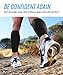 Sparthos Calf Compression Sleeve (Pair) – Leg Compression Brace for Men and Women – Shin Splint Calf Pain Relief Calves Blood Circulation Sports Support Running Walking Cycling Yoga (Black-M)