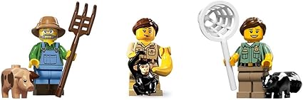 lego minifigures animals