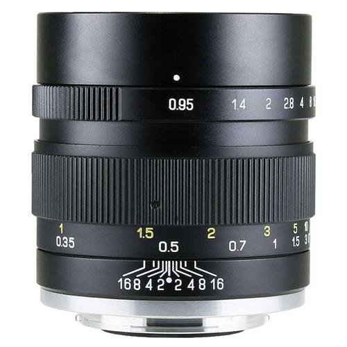Mitakon Zhongyi Speedmaster 35mm F/0.95 Mark II Lens For Fuji X Mirrorless Cameras - Black