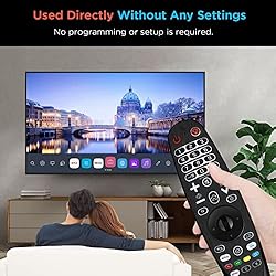 Universal Backlit Remote Control for All LG Smart