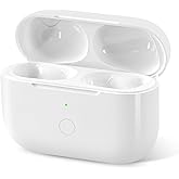 Wireless Charging Case Compatible with AirPod Pro 1st & 2nd Generation with USB-C Charging, Air Pod Pro 2 1 Charger Case Replacement with Bluetooth Pairing Sync Button,with Type-C, No Earbuds
