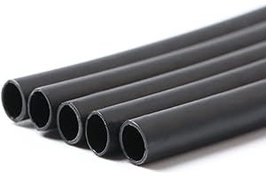 ELECFUN 1/8 Inch Waterproof Heat Shrink Tubing Roll, 3:1 Marine Grade Adhesive Lined Heat Shrink Tube, Dual Wall Insulation S