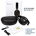 Alpatronix HX101 Bluetooth Wireless Headphones with High Definition, Deep Bass, Noise Isolation, Built-in Mic, Volume & Playback Controls, aptX & CVC 6.0 (Black)
