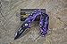 Tac-force Assisted Opening Camping Hunting Outdoor Black/purple Aluminum Handle Dragon Graphics Design A/o 3.5