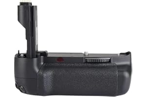 Battery Grip, BG-7D Vertical Battery Grip,Compatible for Canon EOS 7D DSLR Holder Shutter Release Button,for Photography
