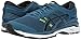 ASICS Men's Gel-Kayano 24 Running Shoe, Ink Blue/Black/Safety Yellow, 10.5 Medium US
