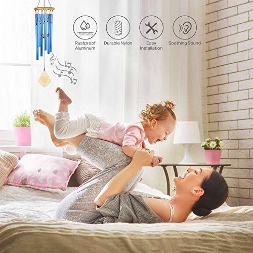 Lemecima Premiere Grande Tunes Windspiel, Blau