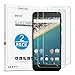 OMOTON Tempered Glass Screen Protector for Google Nexus 5X-5.2Inch, 2 Pack