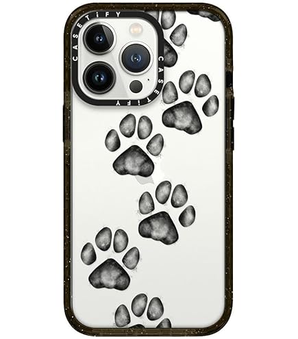【CASETiFY】small cute paw prints iPhone15 Amazon.com: CASETiFY Impact Case for iPhone 13 Pro Max - Small