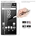 Rhidon Sony Xperia Z5 Premium / Z5P (Front + Back) Tempered Glass Screen Protectors Anti Fingerprint Bubble Free Shatterproof Shockproof Protective Skin Film for Sony Xperia Z5P (5.5