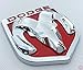 PartsTo Front Hood Grille or Rear Trunk Emblem Badge for Dodge Charger Challenger Stratus