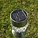 Maggift Solar Pathway Lights Diamond Glass Solar lights Outdoor Color Changing Stainless Steel Solar Garden Lights, Set of 4