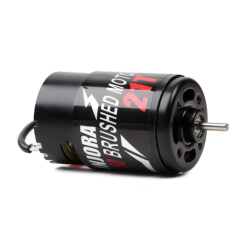 INJORA RC Motor 550 Brushed Waterproof Motor for 1:10 RC Crawler Axial ...