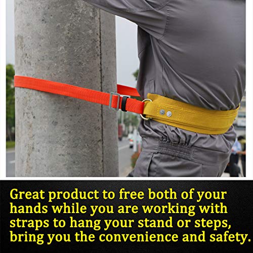 Boaton Hunting Safety Harness, Tree Climbing Belt, Linemans Belt, Add