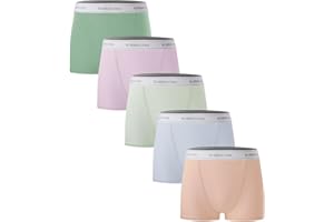 BAMBOO COOL Womens Bamboo Boxer Briefs Underwear Soft Stretch Boy Shorts Panties for Women
