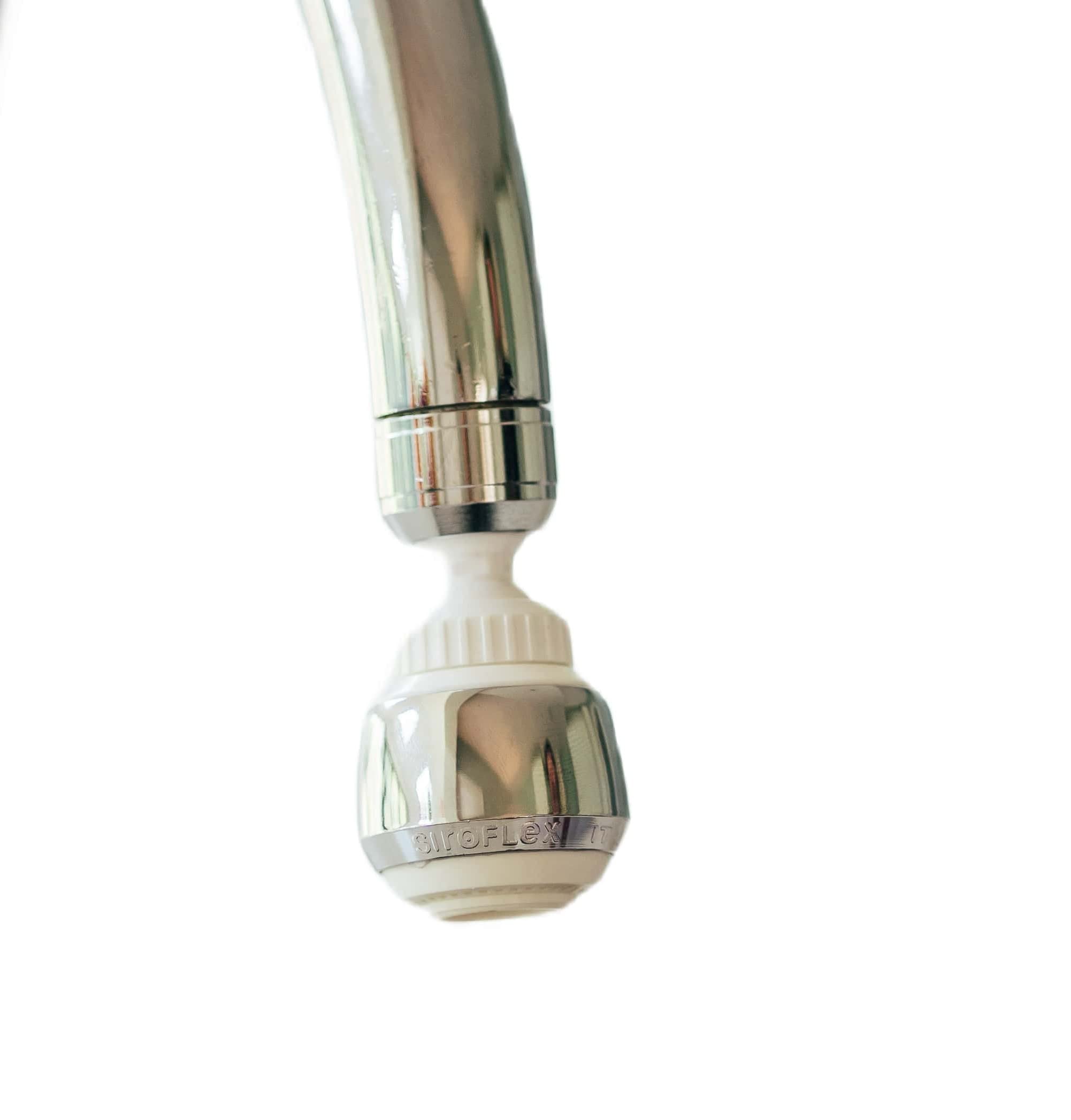 Eco-flow Sirrus Tap Adapter| Two Function Tap Aerator/Shower Flow with 360 Rotation | Water Saving, Fits in Mins | Italian Made