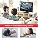 Wireless TV Headphones, RCA Over Ear Hi-Fi Stereo Headset for TV Watching PC VCD, Headphones with 2.4GHz RF Transmitter, Charging Dock for Seniors Hearing Impaired, 100ft Range, Rechargeable, Blackthumb 3