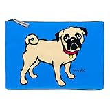 Marc Tetro Pug Cosmetic Pouch