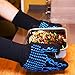 HoMii BBQ Gloves 1472℉ Extreme Heat Resistant, Oven Silicone Glove Kitchen Oven Mitts Grilling Glove for Cooking, Kitchen, Baking, Fireplace, Grilling, 1 Pair (13 Inch)