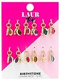 LaurDIY 37600063 Birthstone Charm Pack, Multi
