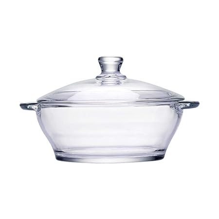 Microondas Recipiente De Vidrio Ensalada Tazón Sopa Tazón Tazón ...