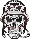 Tactical Penguin Skull 5 stencil 2 pack for cerakote, gunkote, duracoat Avery paint mask sticky back vinyl