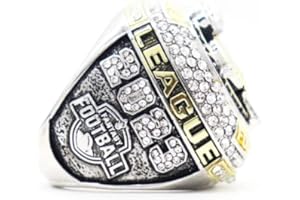 Kuseli 2023 Fantasy Football Championship Ring MVP Trophy Prize for Fans Mens' Souvenir Gift