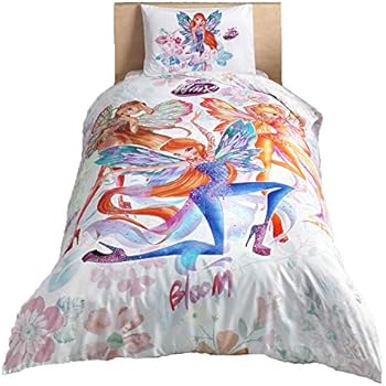 Amazon.com: Kits Cartoon Winx Twin Size Duvet Cover