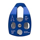 Fusion Climb Strux Aluminum Rescue Side Swing Pulley Blue 34KN