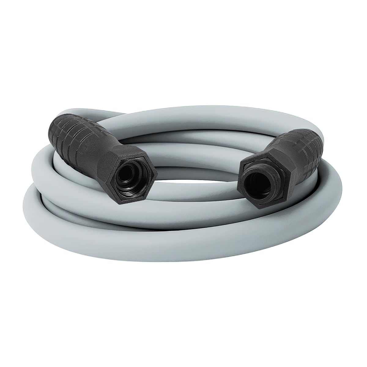 Photo 1 of Flexzilla Colors SwivelGrip Garden Hose 5/8 in. x 10 ft., Lightweight All-Weather Water Hose, Durable and Flexible, Leak-Free Connections, Slate Grey