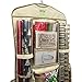 Clutter Keeper Deluxe Hanging Gift Wrap Storage Organizer (Extra Wide)