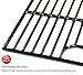 VICOOL 17 inch Polished Porcelain Coated Cast Iron Non-Stick Grill Grates Replacement Parts for Nexgrill 720-0830H, 720-0670A, 720-0670C, Kenmore, Uniflame, Kmart Gas Grill Models, HyG119B