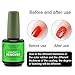 Ownest Burst Magic Nail Polish Remover, Easily & Quickly Removes Soak-Off Gel Polish, Don't Hurt Nails, Professional Non-Irritating Nail Polish Remover-15ml