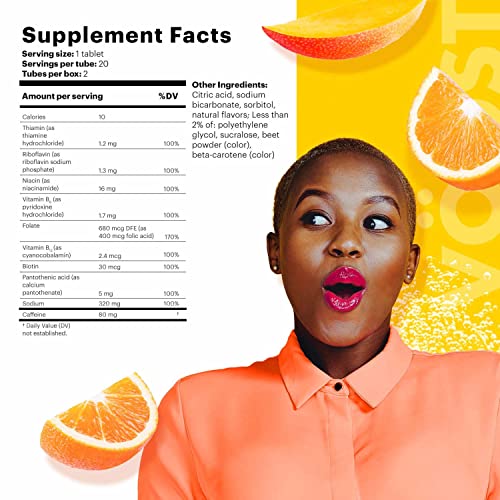 Voost, Energy, Vitamin B12, Caffeine, Energy Drink Supplement with