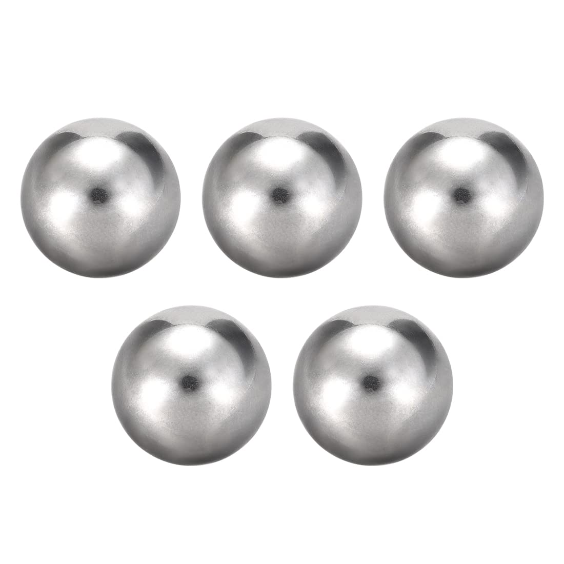 sourcing map Precision Chrome Steel Bearing Balls 18mm G10 5pcs