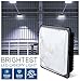 Hyperikon 70W LED Canopy Light , (350W HPS/HID Replacement), 5000K (Crystal White Glow), 5900 Lumens, 9.5
