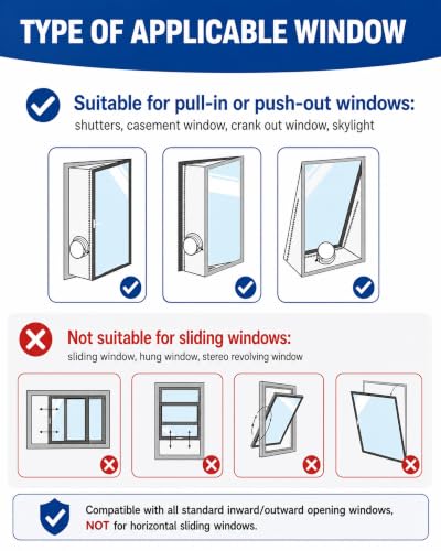 COVERTIFY Portable Air Conditioner Window Kit, Universal Heavy Duty Window Seal for Portable Air Conditioner with Adjustable Zipper, No Drill AC Unit Windows Kit - Max 157" L