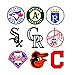 MLB Baseball Team Sports Stickers for Kids Scrapbooking Helmets Tumblers Bike Car Motorcycle Wall Decoration 30pcs
