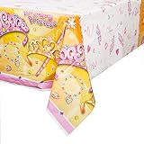 Pretty Princess Plastic Tablecloth, 84