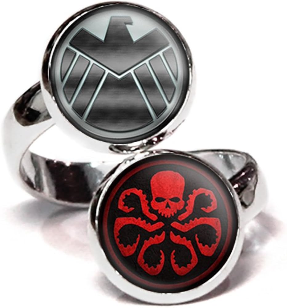 Amazon Com Agents Of Shield Vs Hydra Ring Captain America Jewelry Iron Man Ironman Necklace The Avengers Jewelry Superhero Earrings Justice League Gifts Marvel Birthday Gift Geek Geeky Present Presents Wearabletreasures Jewelry Amazon Com Agents Of Shield Vs Hydra Ring Captain America Jewelry Iron Man Ironman Necklace The Avengers Jewelry Superhero Earrings Justice League Gifts Marvel Birthday Gift Geek Geeky Present Presents Wearabletreasures Jewelry