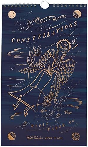 Rifle Paper 2017 Constellation Wall Calendar