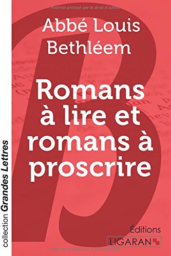 Romans à lire et romans à proscrire